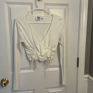 Princess Polly Long Sleeve Crop Top